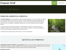 Tablet Screenshot of forest.fem-environment.eu